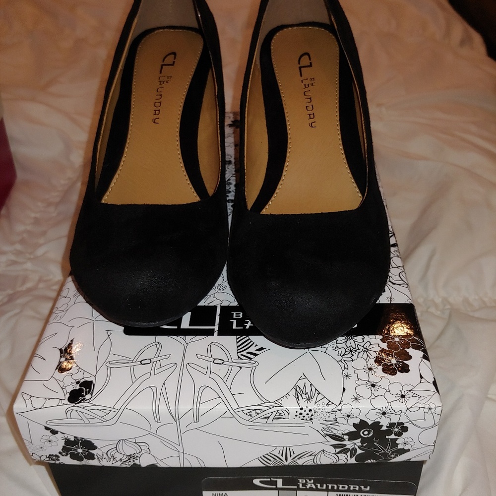 Chinese laundry wedge shoes (not high)